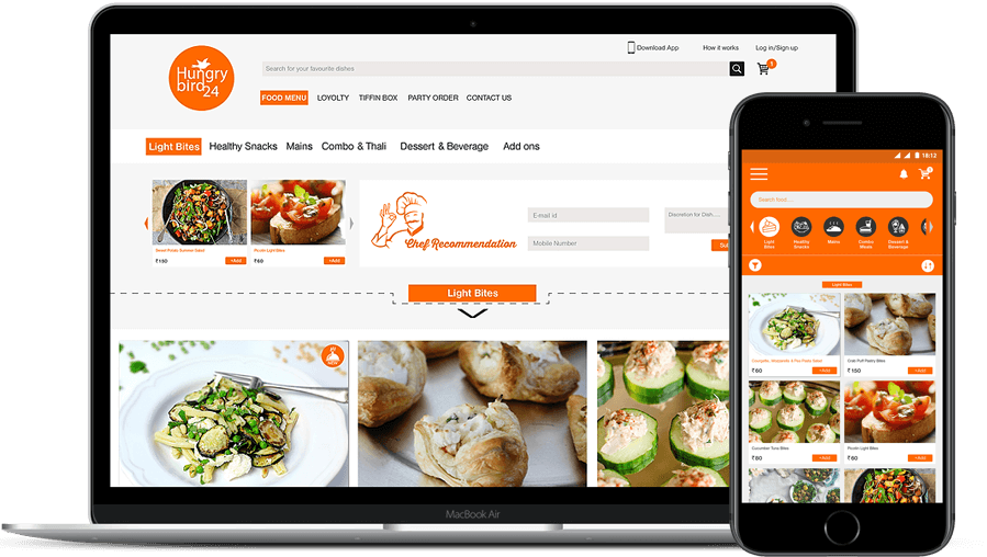 Restaurant App/Website Development