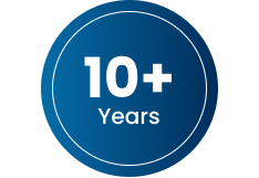 10+ years experience