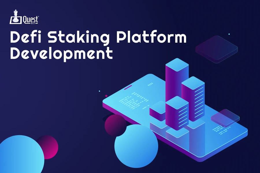 Defi Staking Platform Development illustration