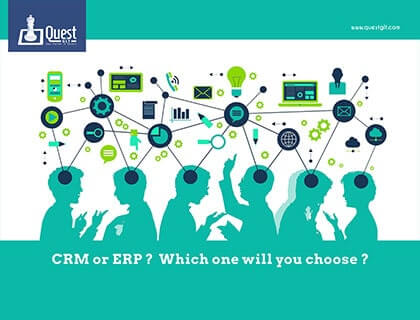 CRM OR ERP, WHICH ONE TO CHOOSE?